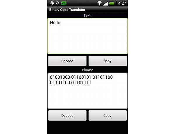 Binary Code Translator for Android - Download the APK from Habererciyes